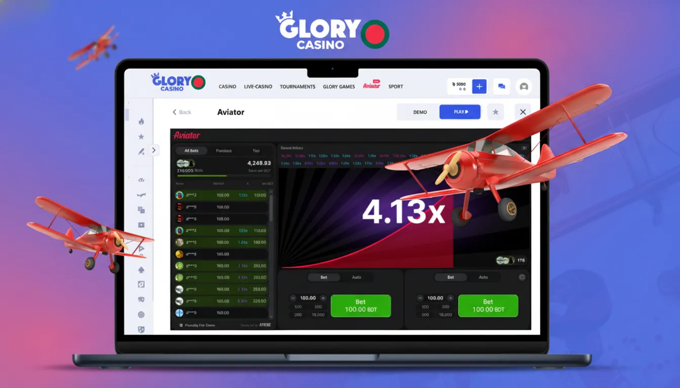 aviator glory casino